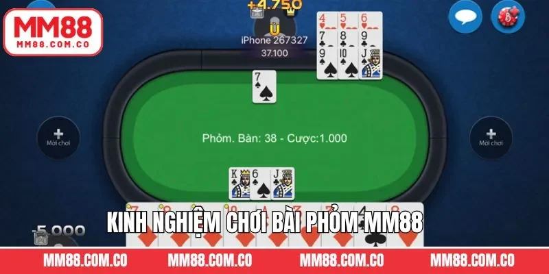 Kinh nghiệm khi tham gia chơi bài phỏm MM88 thắng lớn