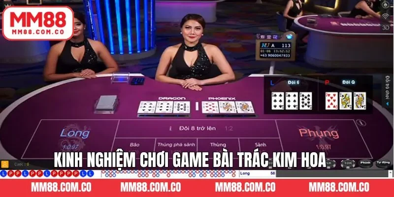 Kinh nghiệm khi tham gia chơi game Trác Kim Hoa thắng lớn