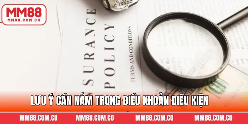 Thành viên cần lưu ý khi áp dụng điều khoản điều kiện khi tham gia